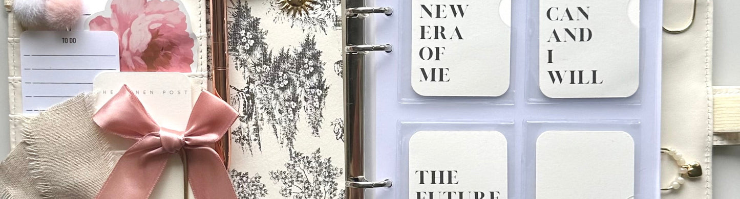Pearl & Gold Planner Clip