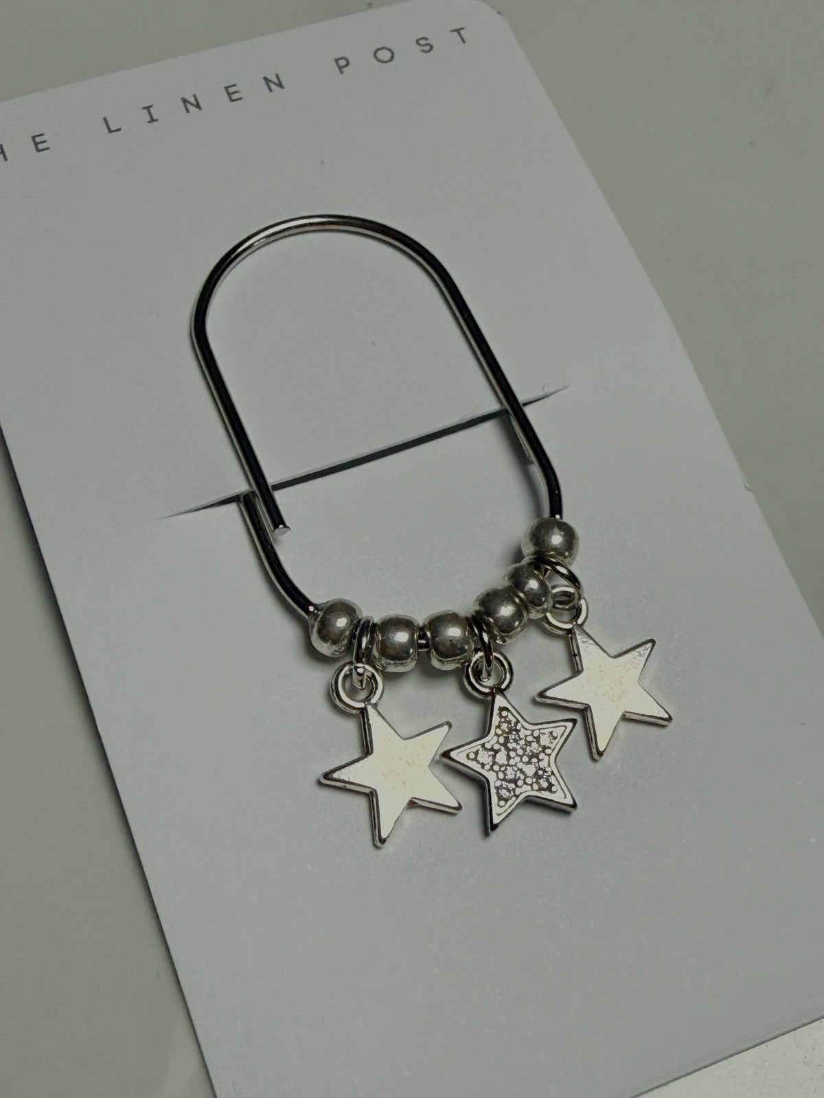 Gold Star Paper Clip Bookmark: Cute Planner and Journal Accessory