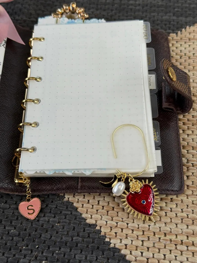 Sacred Heart Planner Clip