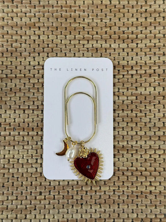 Sacred Heart Planner Clip