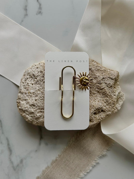 Gold Sun Pen Holder