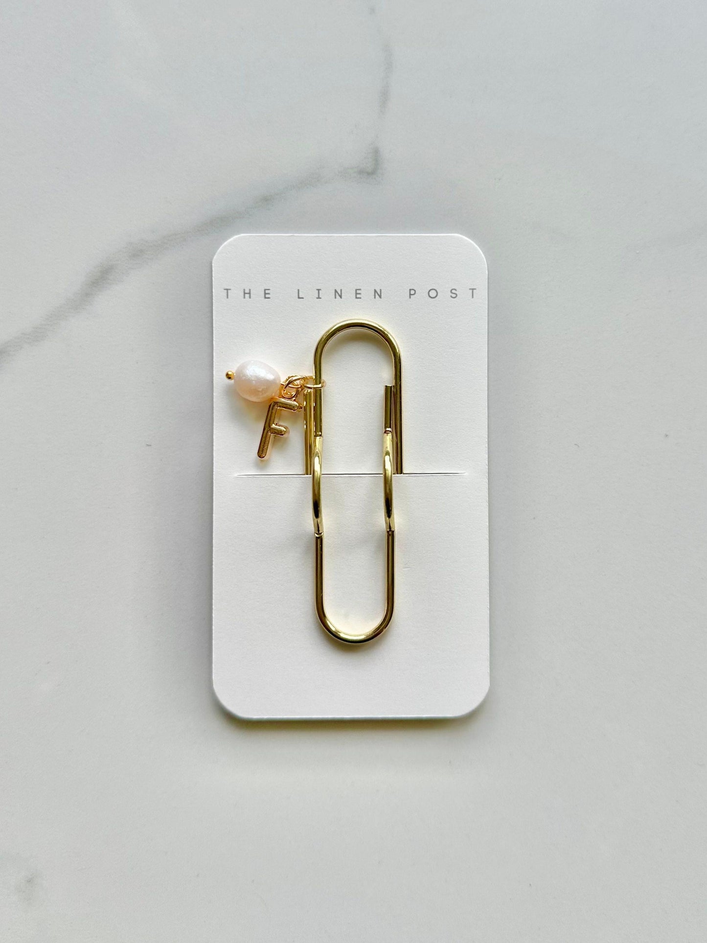 Monogram Pen Holder Bookmark Journal | Accessories | Cute Planning Accessory | Book Placeholder Charm Book Mark | Gold Pen Loop Notebook