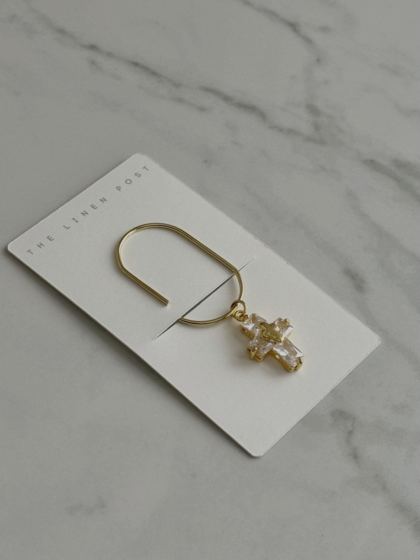 Planner Paper Clip Cross Bookmark Charm for Journal Accessories for Planner Cute Adorable Planning Accessory Bible Charm