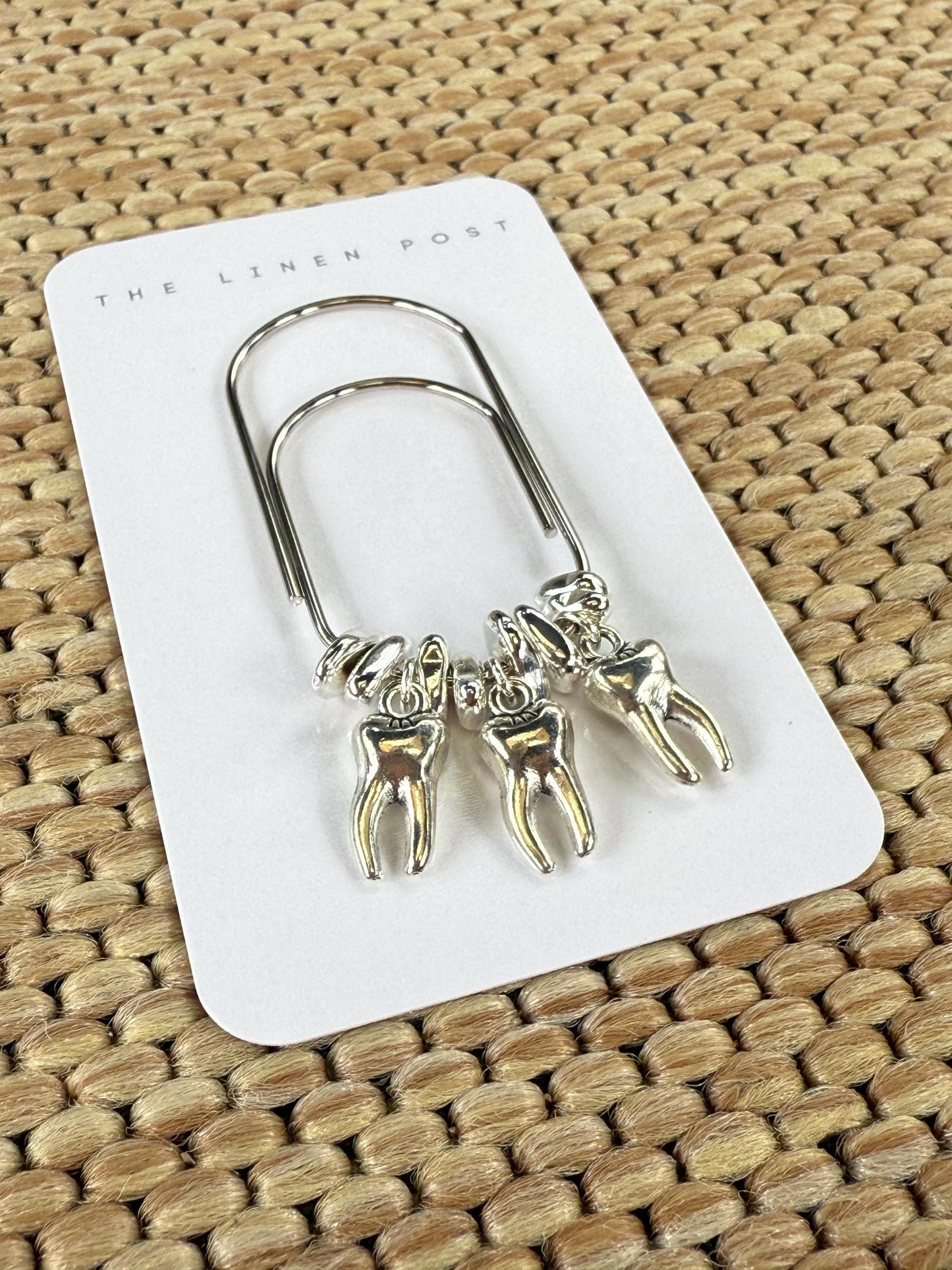 Planner Paper Clip | Halloween Clip Silver Bookmark for Journal | Accessories | Cute Adorable Planning Accessory | Book Placeholder Charm