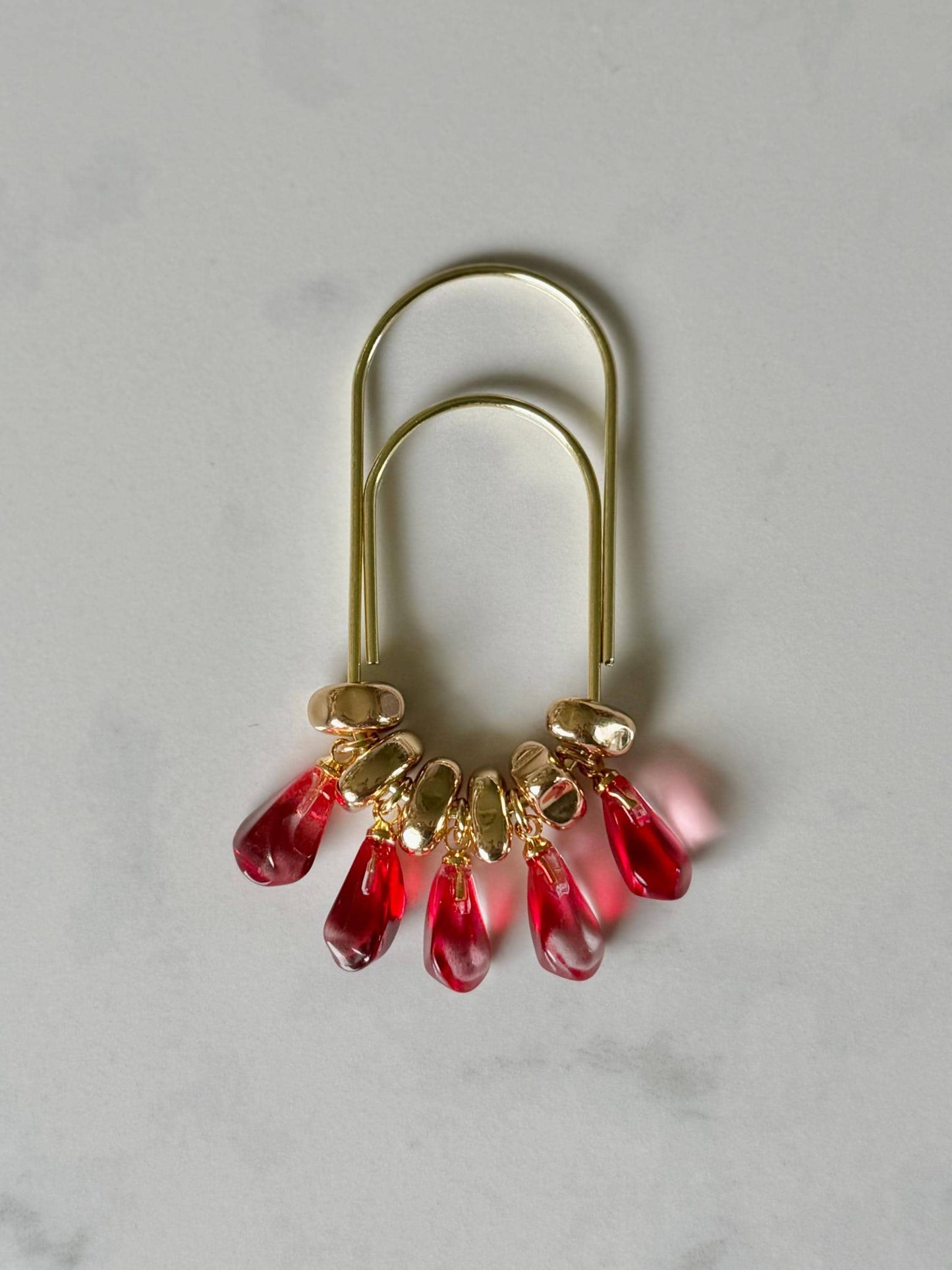 Planner Paper Clip Pomegranate Bookmark Charm for Journal Accessories for Planner Cute Adorable Planning Accessory Fruit Charm