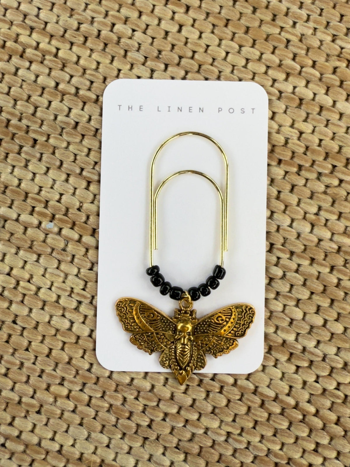 October Moth Planner Clip