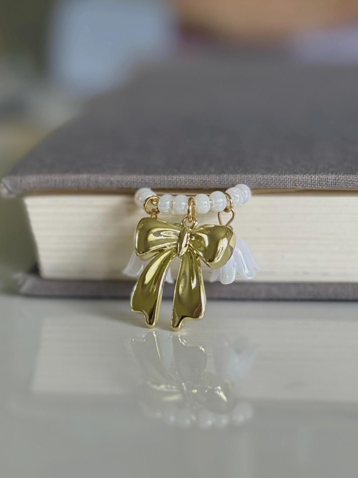 Flower & Bow Planner Clip