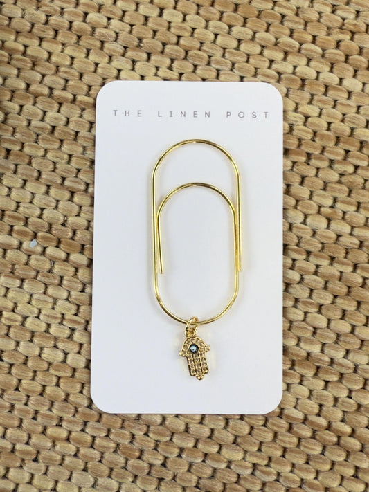 Mini Hamsa Planner Clip