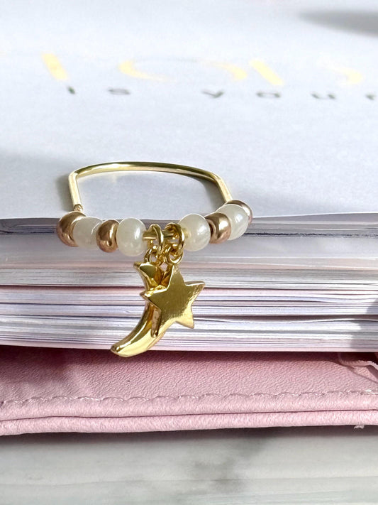 Gold Star Cluster & Moon Clip