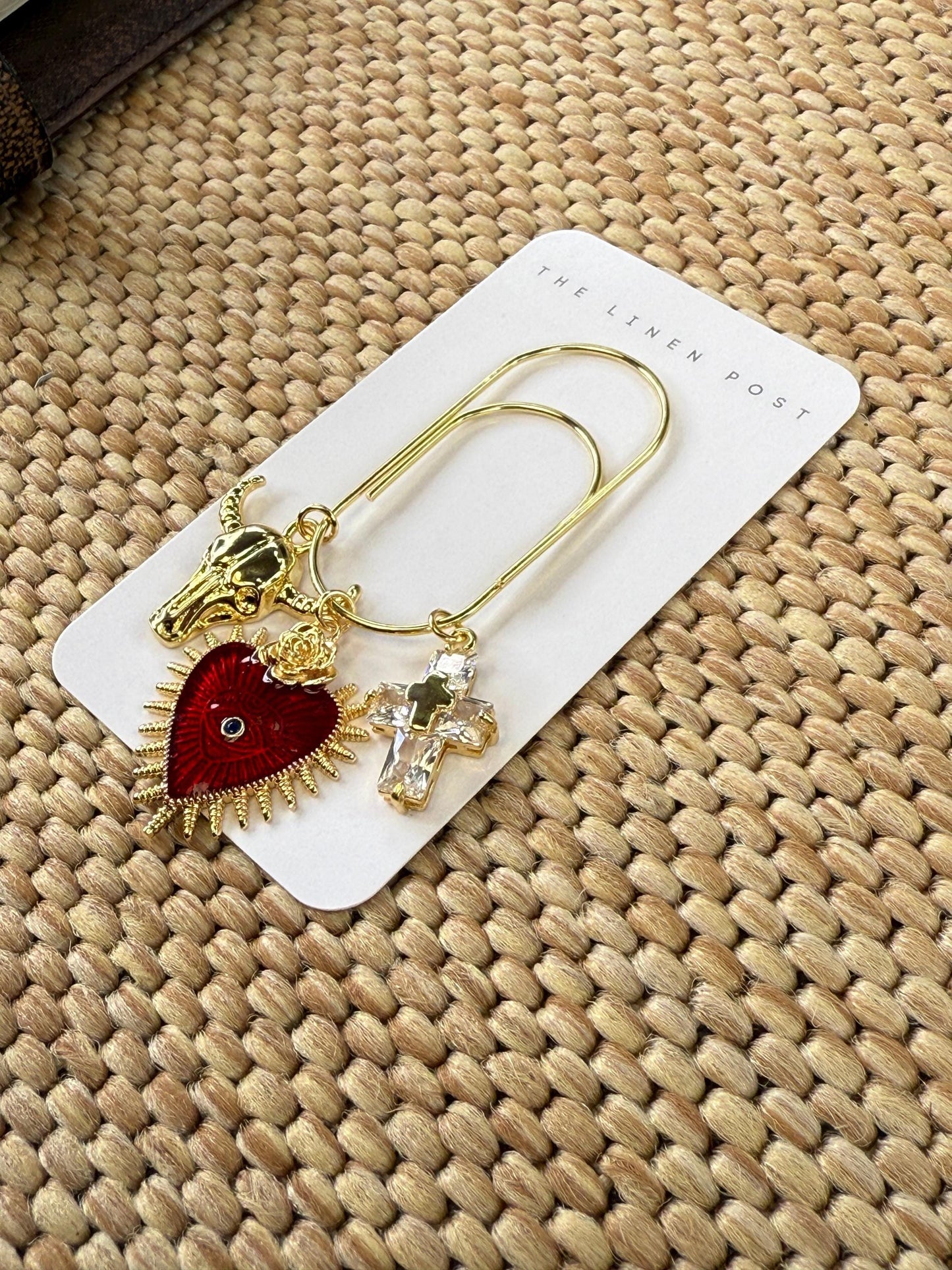 Planner Paper Clip | Gold Halloween Bookmark for Journal | Accessories | Cute Spooky Planning Accessory | Book Placeholder Charm Fall