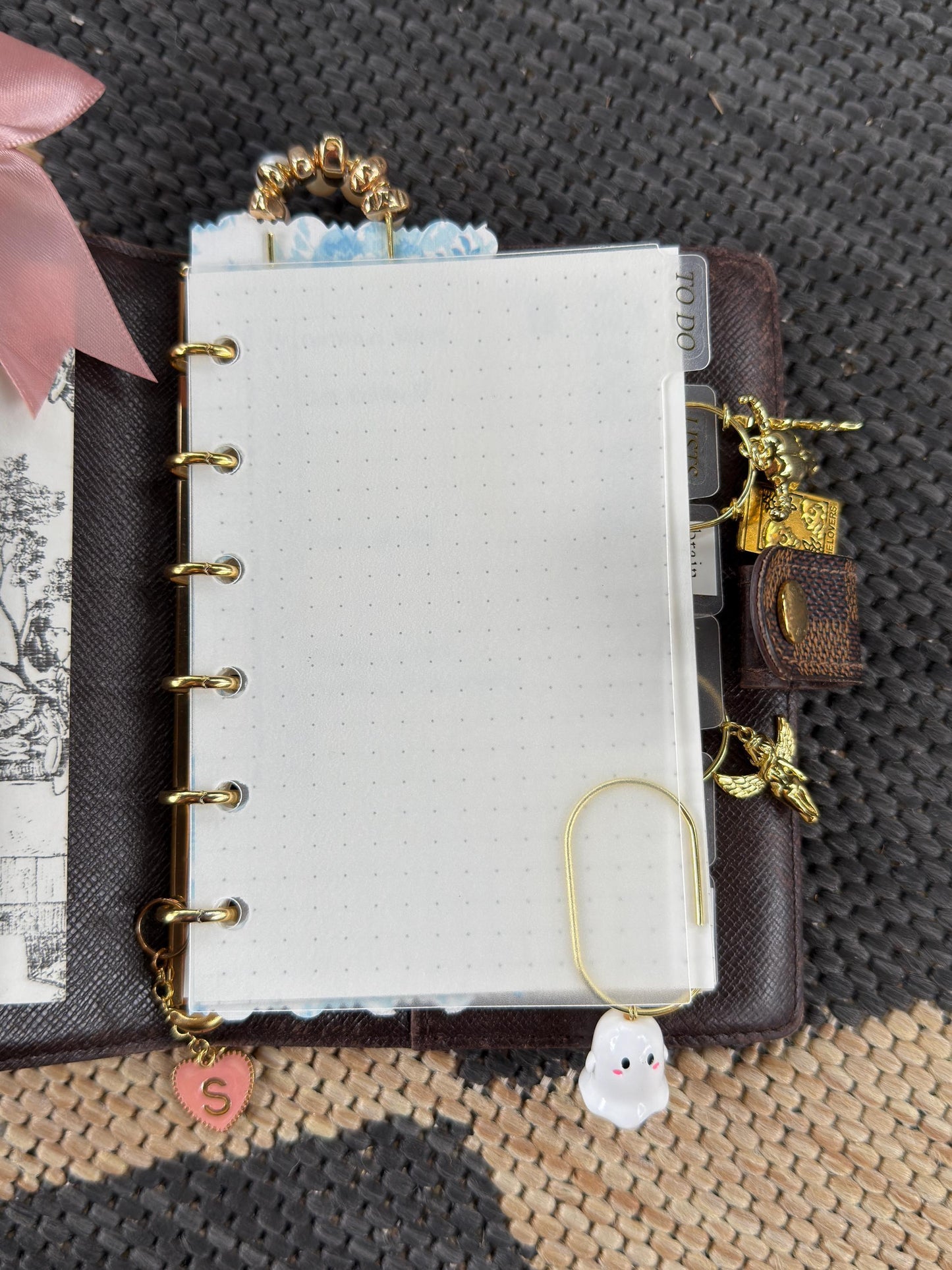 Halloween Planner Paper Clip | Ghost Gold Bookmark for Journal | Accessories | Cute Adorable Planning Accessory | Book Placeholder Charm