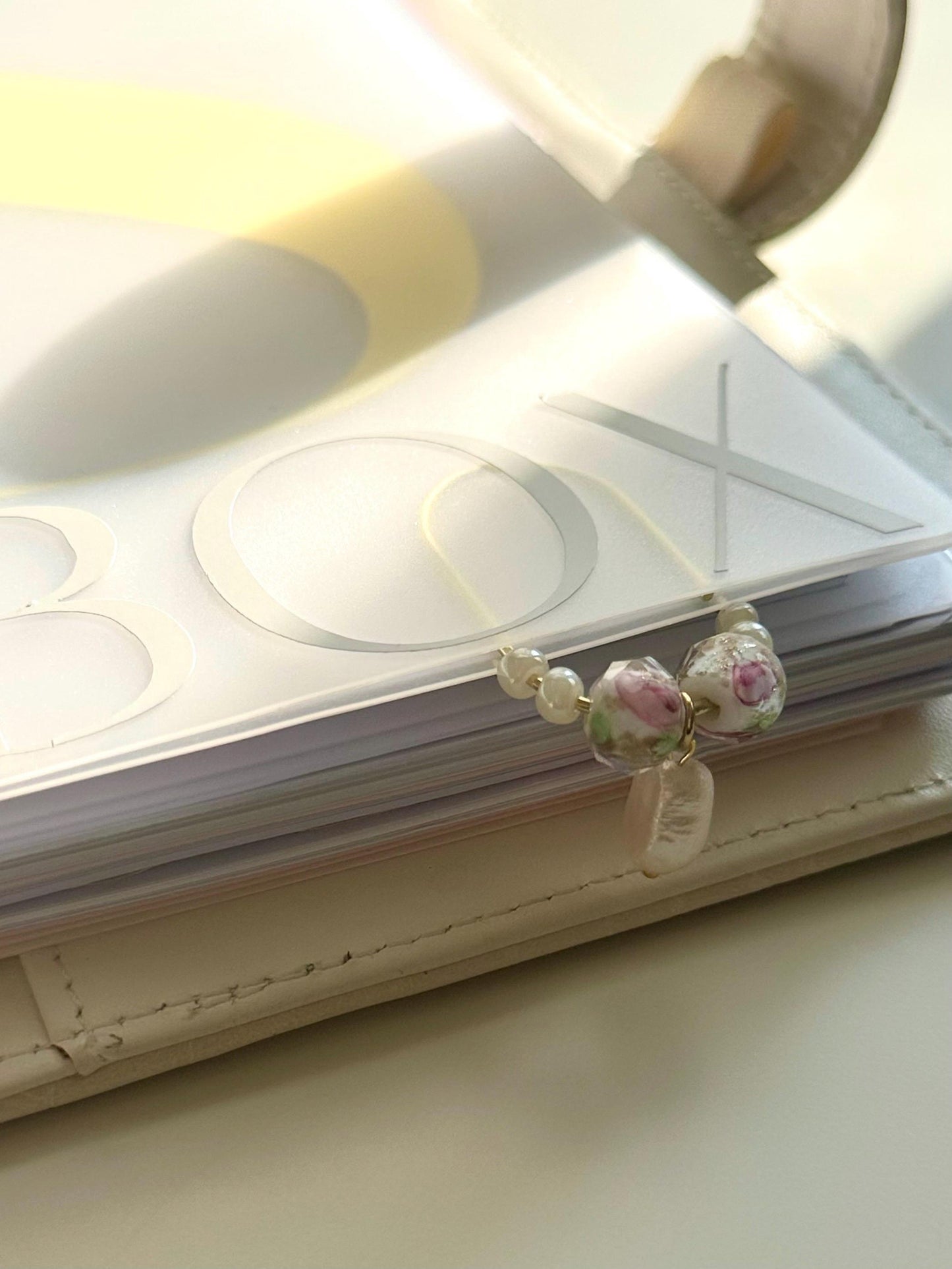 Planner Paper Clip | Gold Pearl Bookmark for Journal | Accessories | Cute Freshwater Pearls  Planning Accessory | Book Placeholder Charm