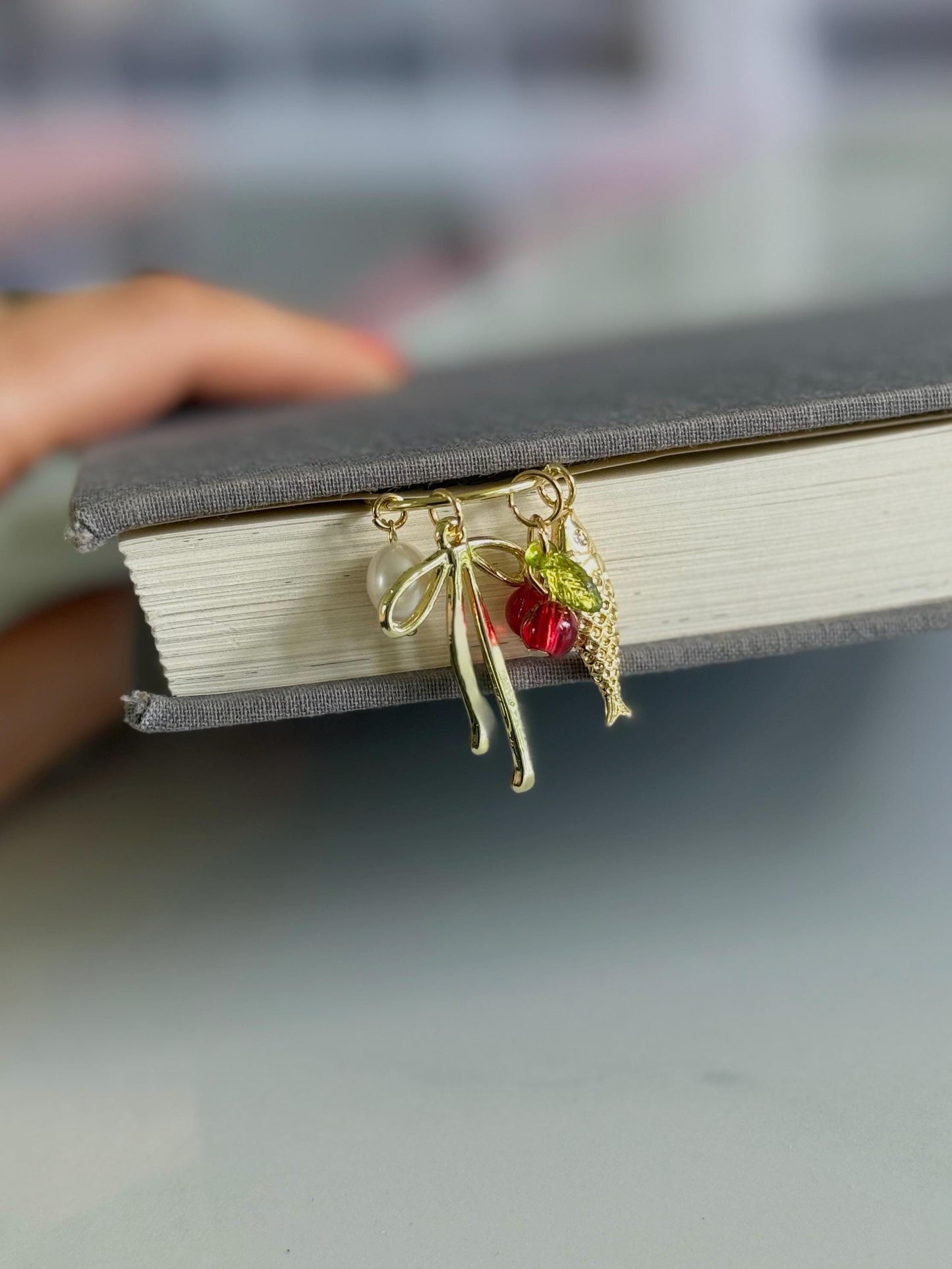 Planner Paper Clip for Planner Charm Clip for Planner Bookmark Paperclip for Book Accessory for Planning Paperclip Dangle Charm Jumbo Clip