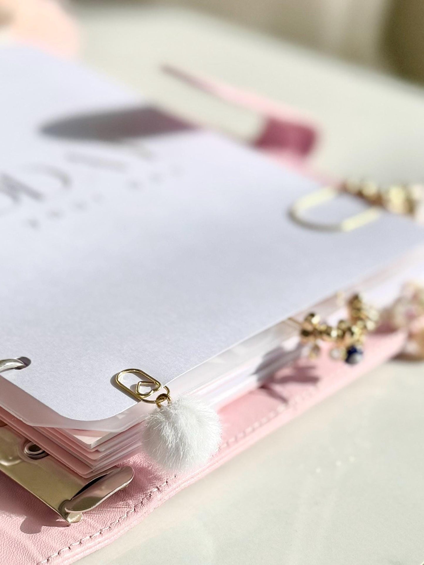 Mini Gold Paper Clips for Planner Decor For Journal Cute Planner Charms For Notebook Dangle Paper Clip Charm Bookmark Planner Accessories