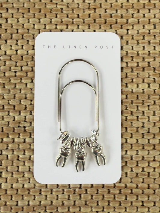 Planner Paper Clip | Halloween Clip Silver Bookmark for Journal | Accessories | Cute Adorable Planning Accessory | Book Placeholder Charm