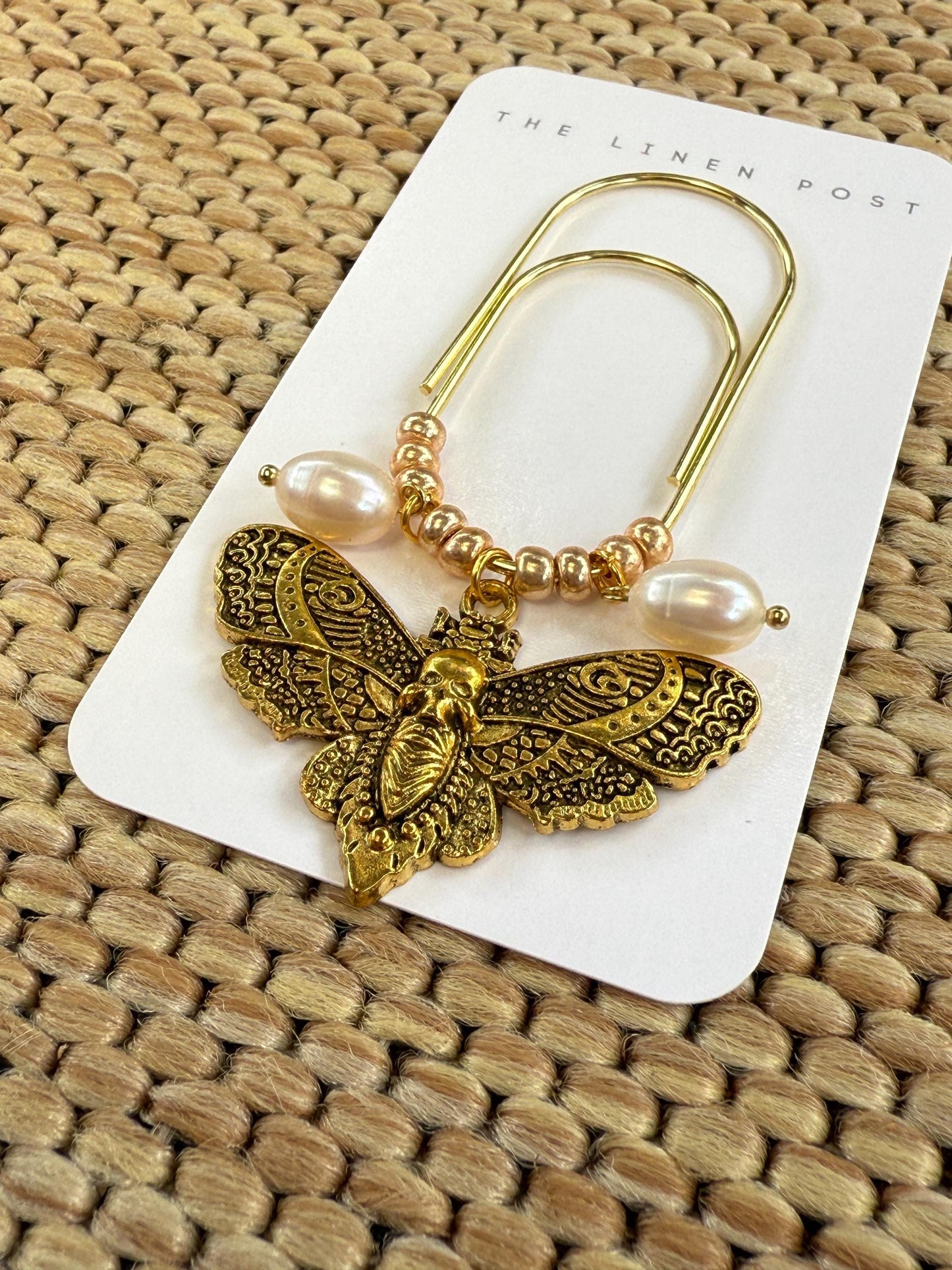 Halloween Planner Paper Clip | October Gold Bookmark for Journal | Accessories | Cute Adorable Planning Accessory | Book Fall Charm