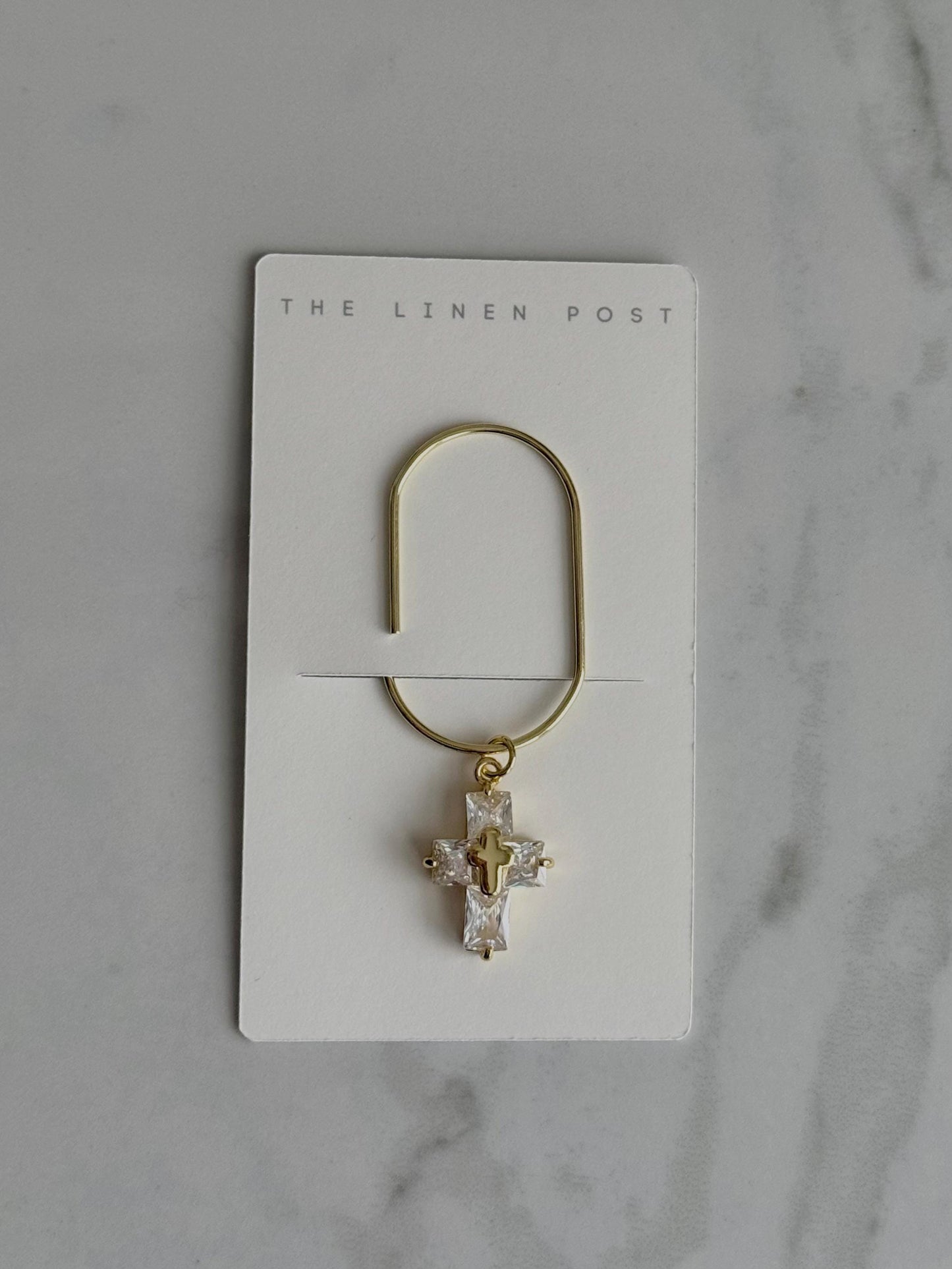 Planner Paper Clip Cross Bookmark Charm for Journal Accessories for Planner Cute Adorable Planning Accessory Bible Charm