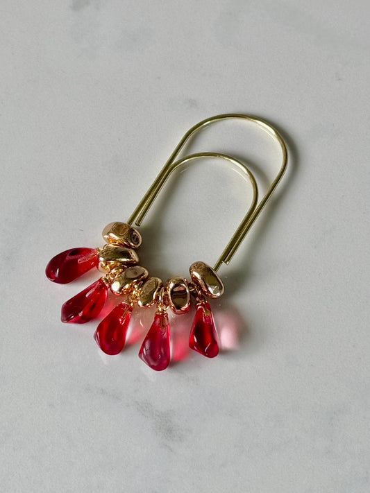 Pomegranate Planner Clip