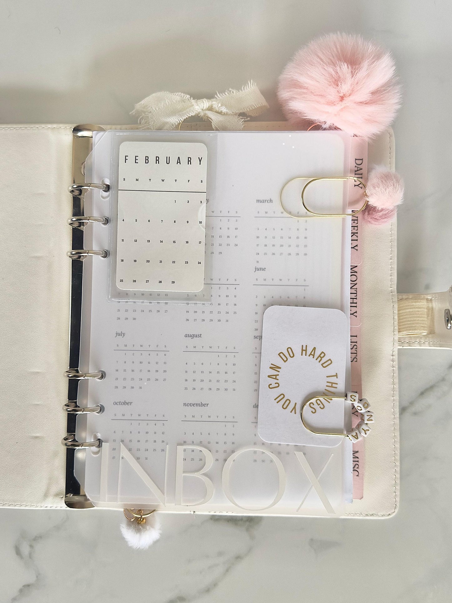 Planner Paper Clip | Crystal and Pearl Bookmark for Journal | Accessories | Cute Adorable Planning Accessory | Book Placeholder Charm | Luxe