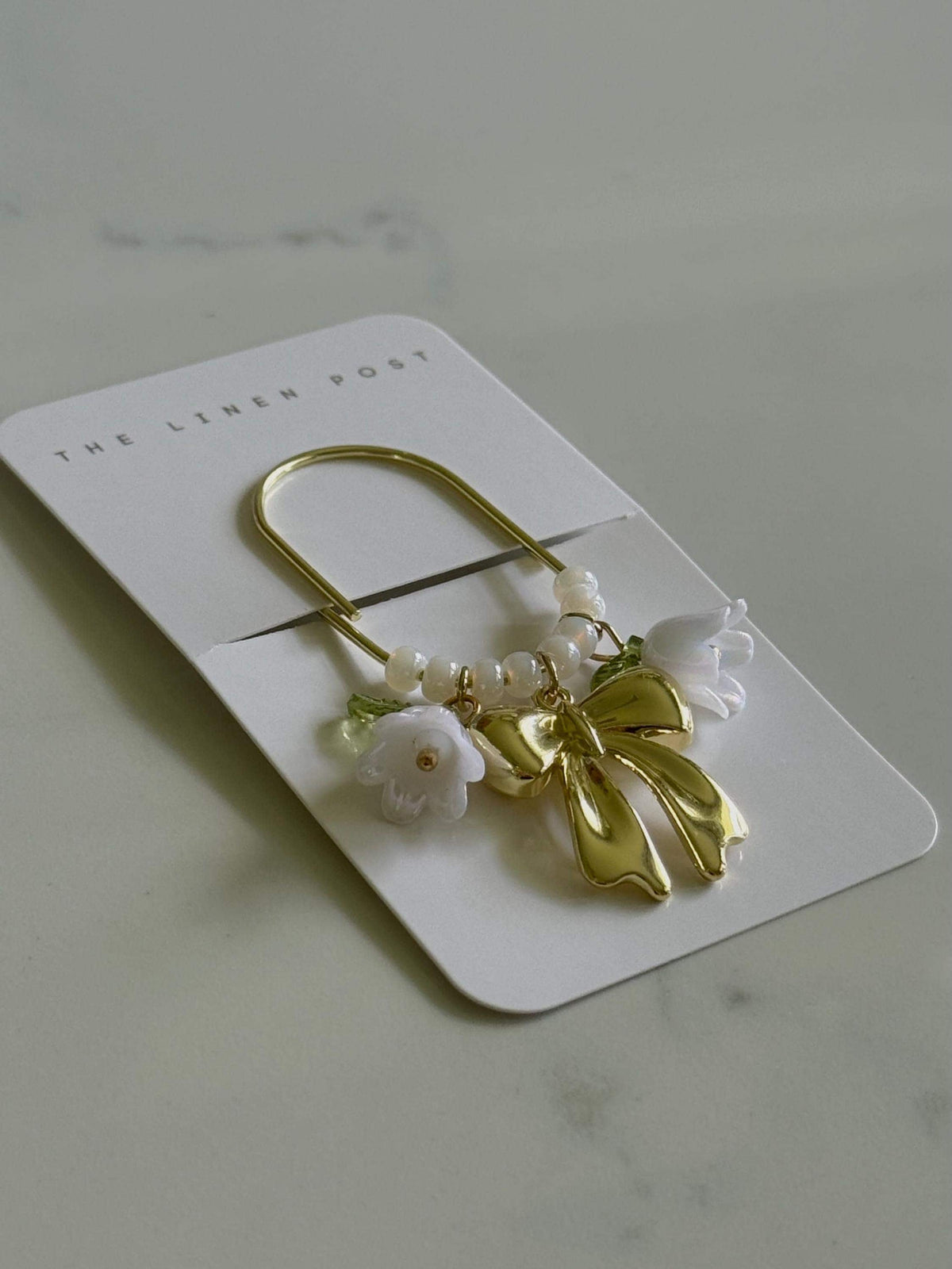 Flower & Bow Planner Clip