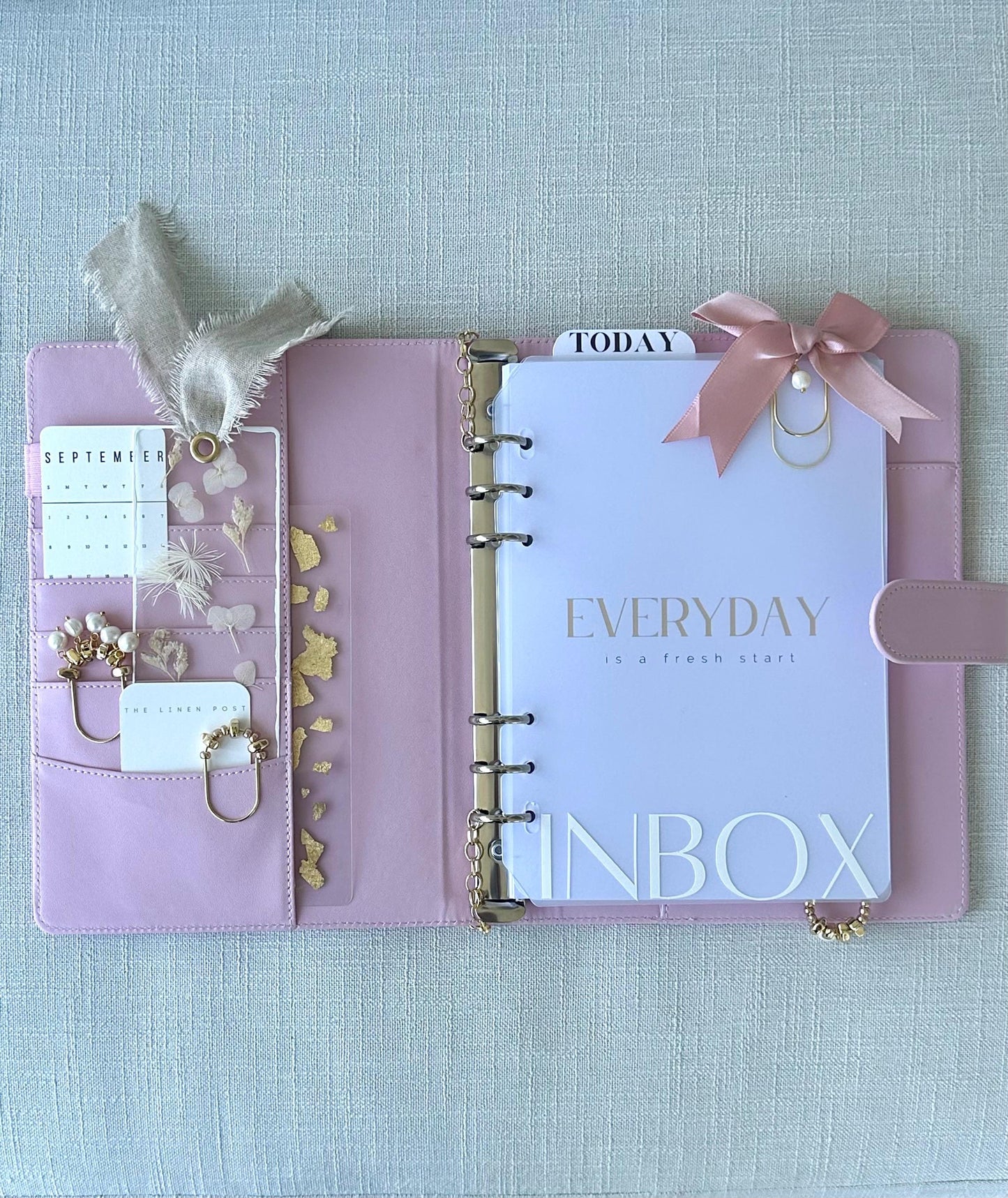 Planner Paper Clip | Freshwater Pearl Gold Bookmark for Journal | Accessories | Cute Adorable Planning Accessory | Book Placeholder Charm