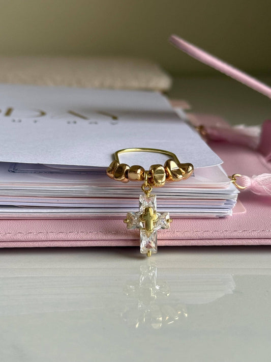 Planner Paper Clip Crossover Bookmark Charm for Journal Accessories for Planner Cute Adorable Planning Accessory Bible Charm