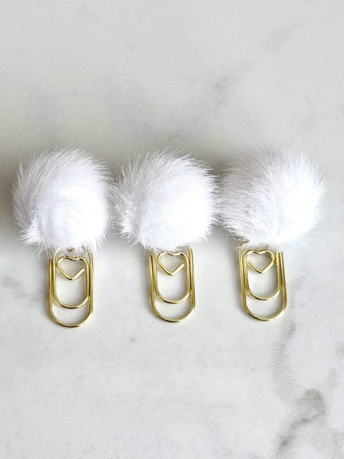 Mini Gold Paper Clips for Planner Decor For Journal Cute Planner Charms For Notebook Dangle Paper Clip Charm Bookmark Planner Accessories