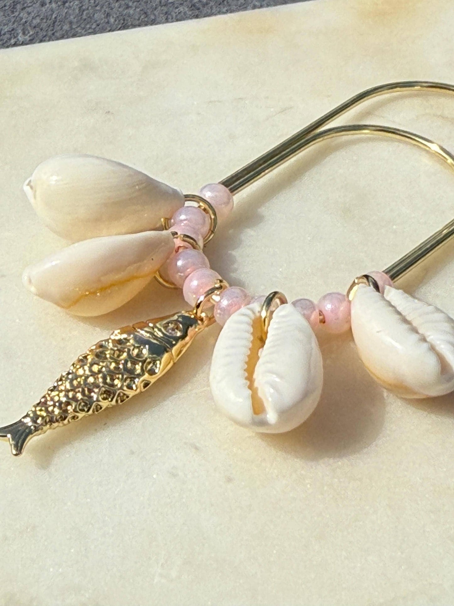 Planner Paper Clip Summer Bookmark Charm for Journal Accessories for Planner Cute Adorable Planning Accessory Seashell Charm