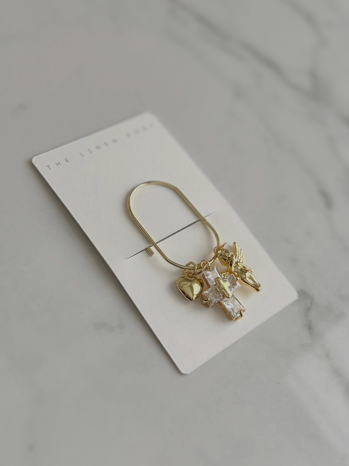 Planner Paper Clip Cross Bookmark Charm for Journal Accessories for Planner Cute Adorable Planning Accessory Bible Charm