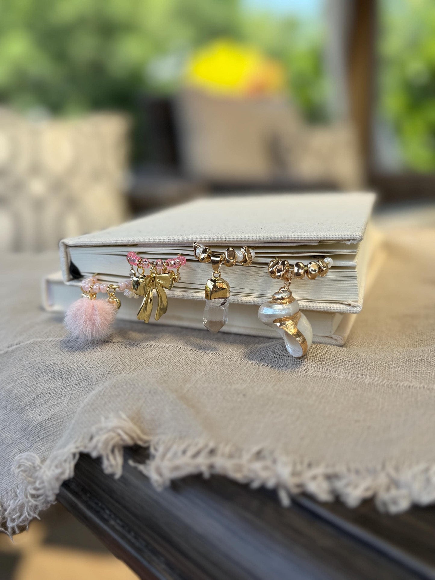 Planner Paper Clip | Girly Bow Pink Bookmark for Journal | Accessories | Cute Adorable Planning Accessory Book Placeholder Charm Rose Quartz