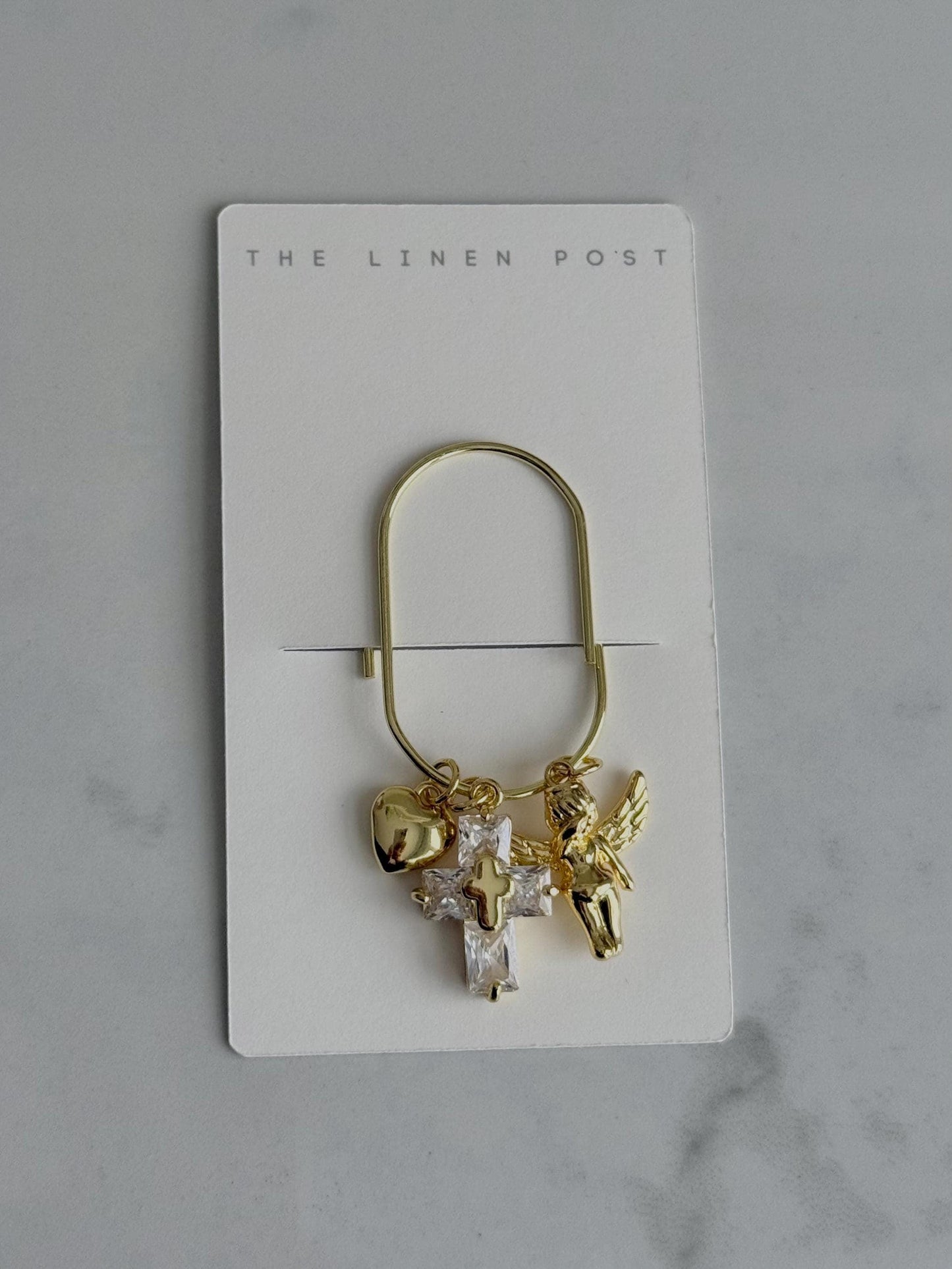Planner Paper Clip Cross Bookmark Charm for Journal Accessories for Planner Cute Adorable Planning Accessory Bible Charm