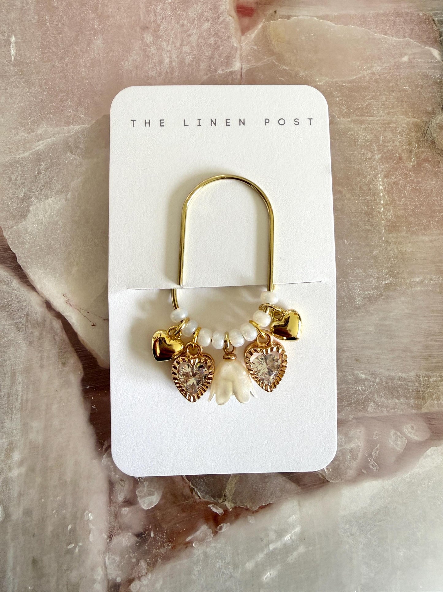Planner Paper Clip Spring Flowers Bookmark Charm for Journal Accessories for Planner Cute Adorable Planning Accessory | Book mark for spring