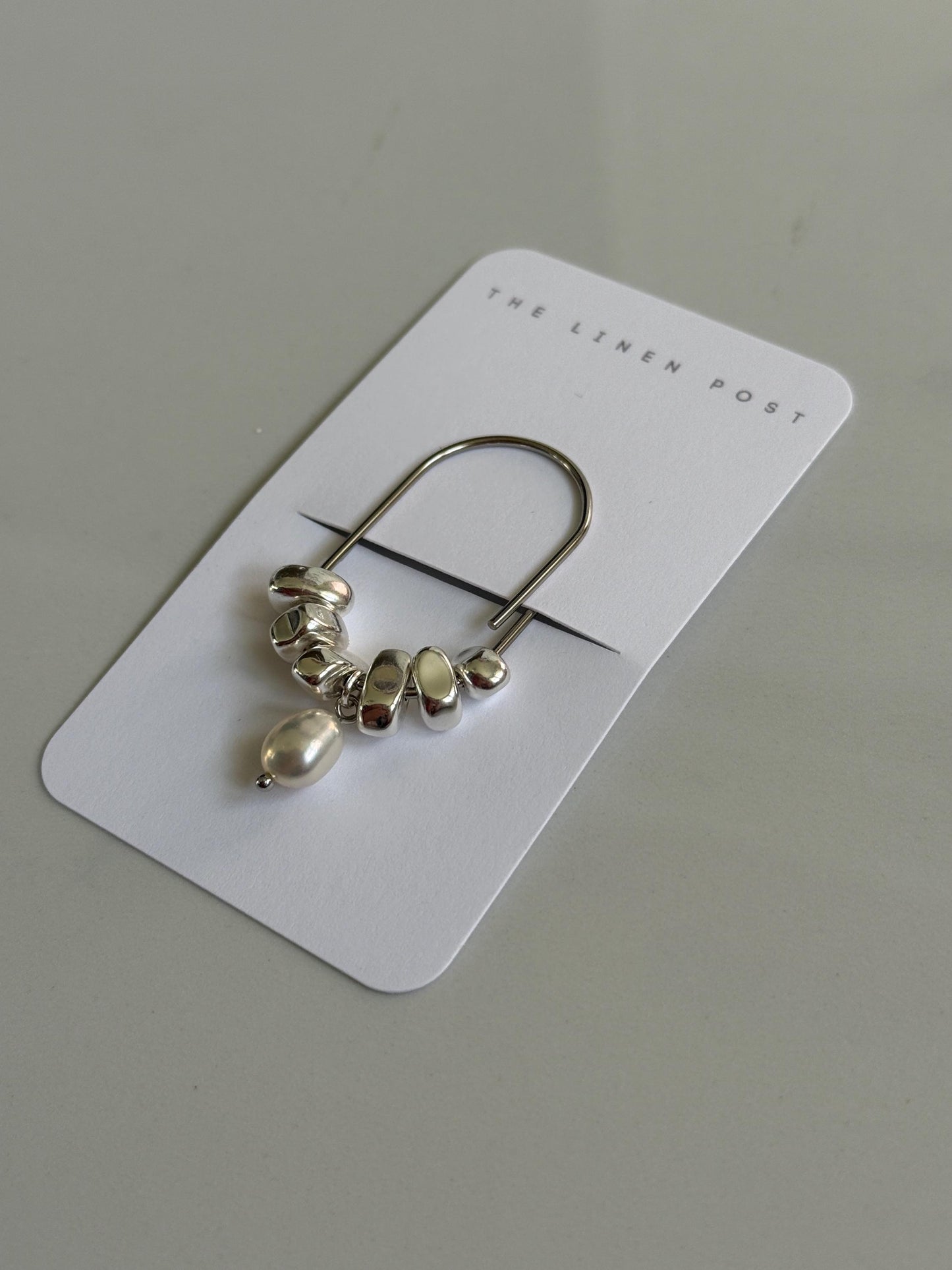 Planner Paper Clip | Freshwater Pearl Gold Bookmark for Journal | Accessories | Cute Adorable Planning Accessory | Book Placeholder Charm