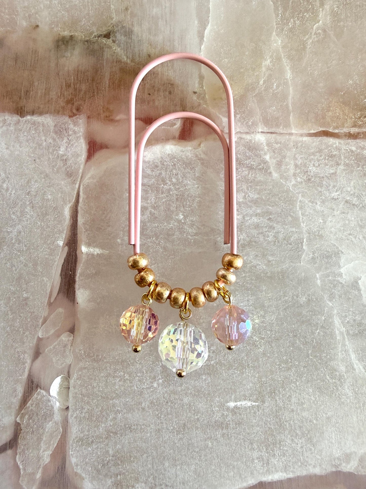 Planner Paper Clip | Girly Pink Bookmark for Journal | Accessories | Cute Adorable Planning Accessory | Book Placeholder Charm