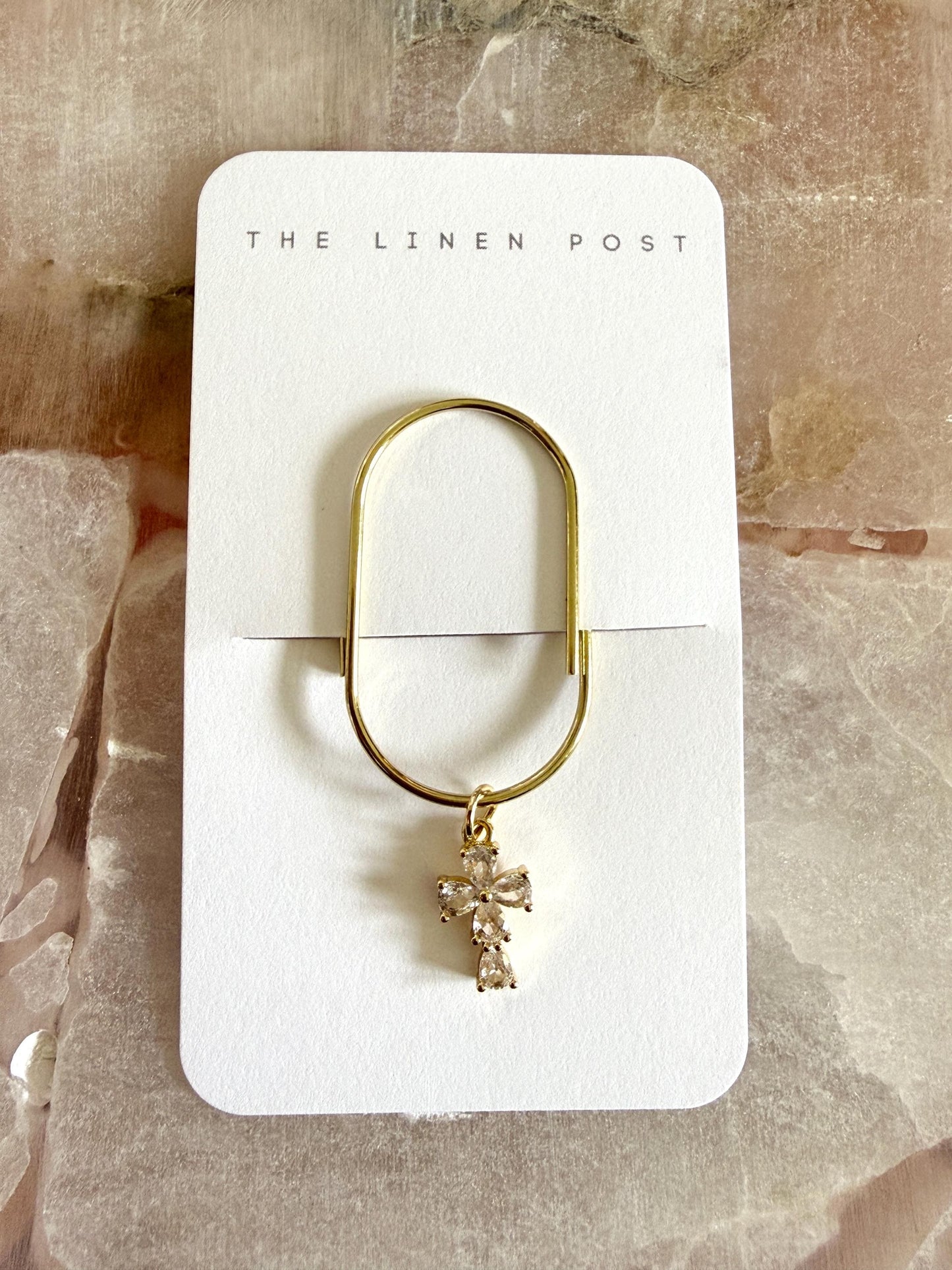 Planner Paper Clip Cross Bookmark Charm for Journal Accessories for Planner Cute Adorable Planning Accessory Bible Charm