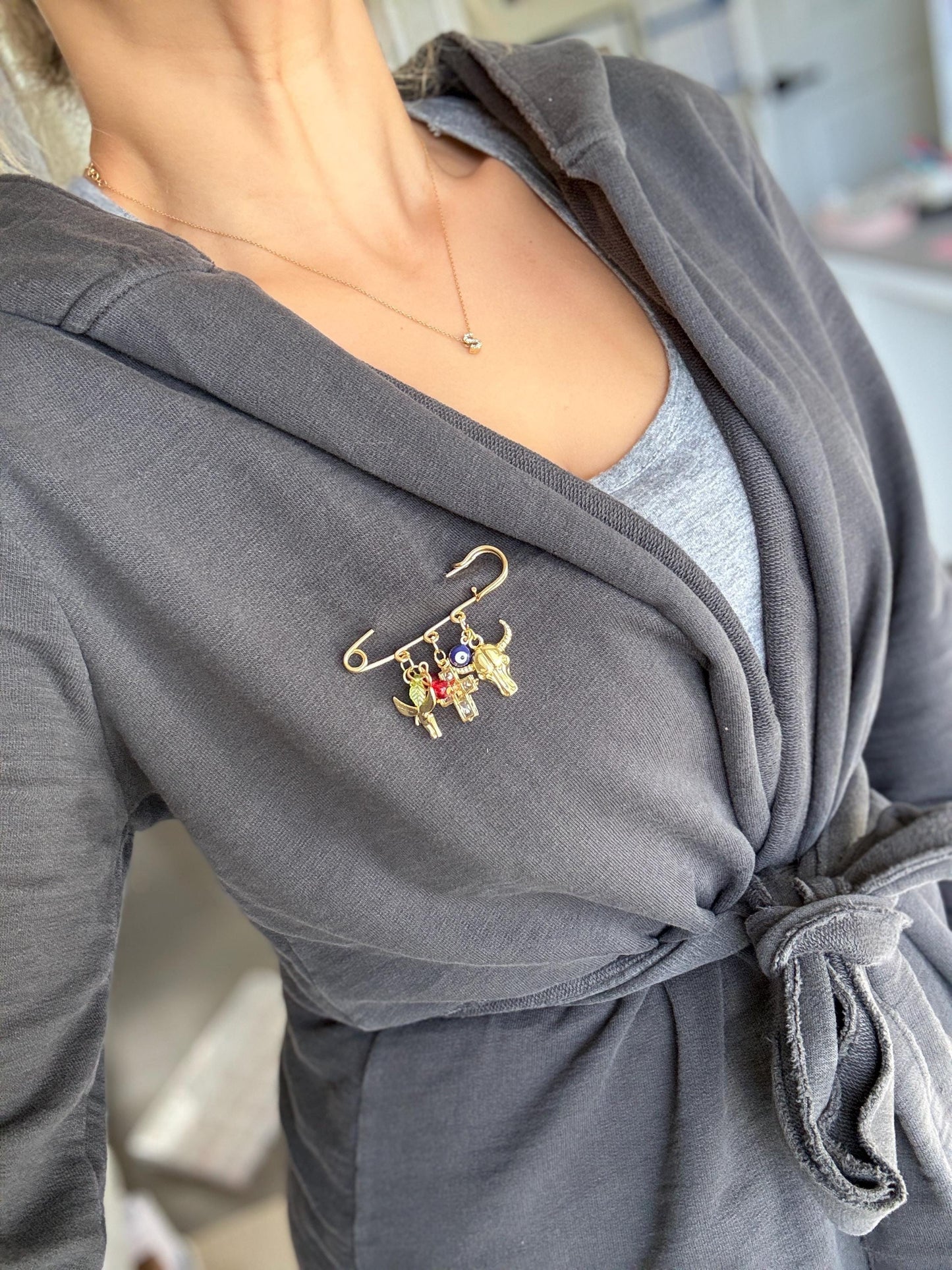 Pin Brooch Bag Accesory For Purse Pin For Bag Charm For Bag Dangle Charm Pin Jewelry For Jacket
