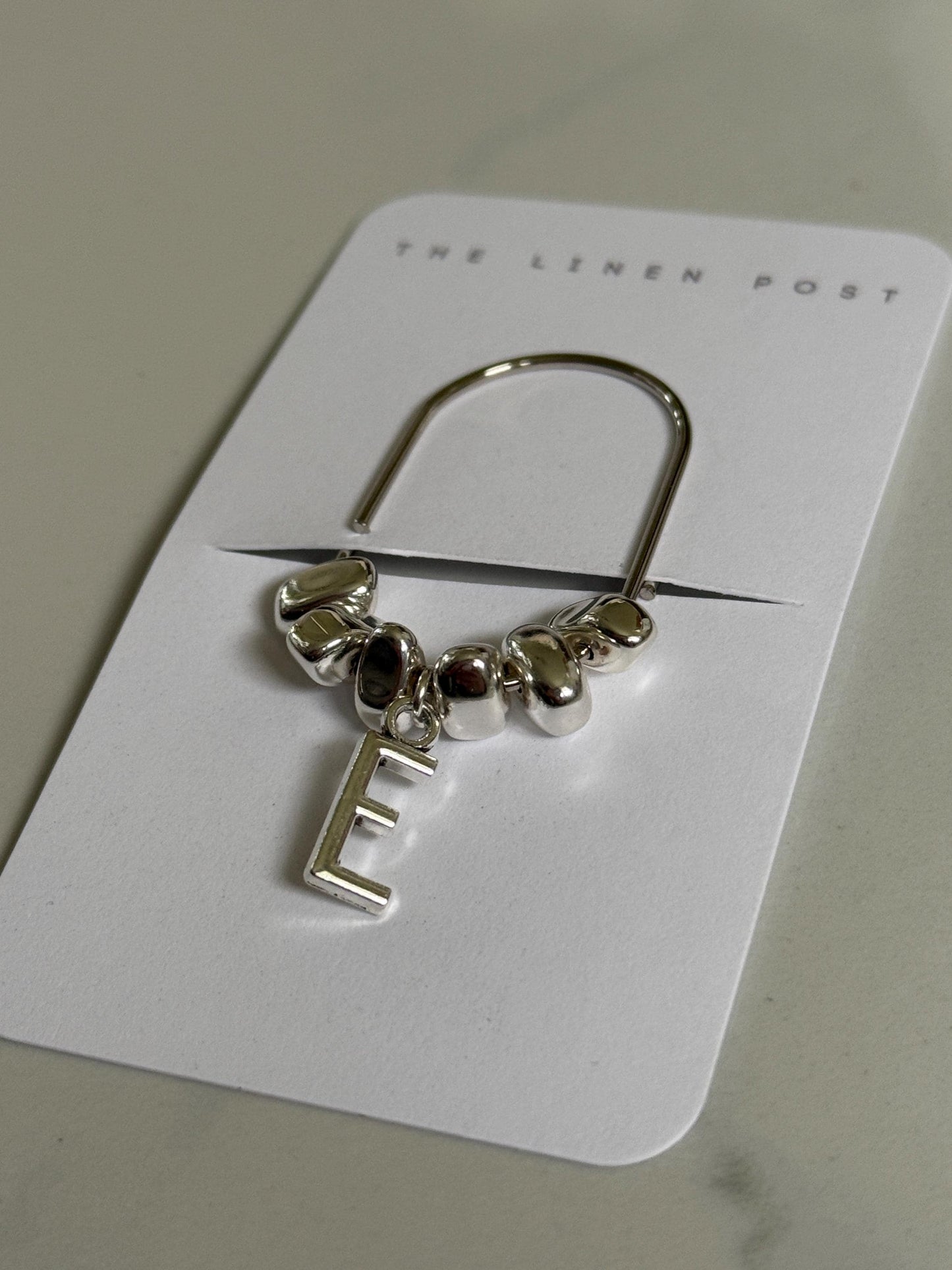Planner Paper Clip | Initial Silver Bookmark for Journal | Accessories | Cute Adorable Planning Accessory | Book Placeholder Charm |