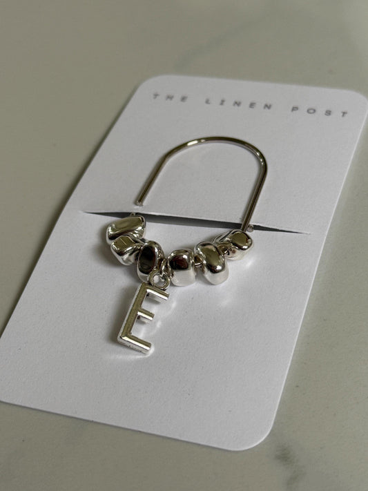 Planner Paper Clip | Initial Silver Bookmark for Journal | Accessories | Cute Adorable Planning Accessory | Book Placeholder Charm |