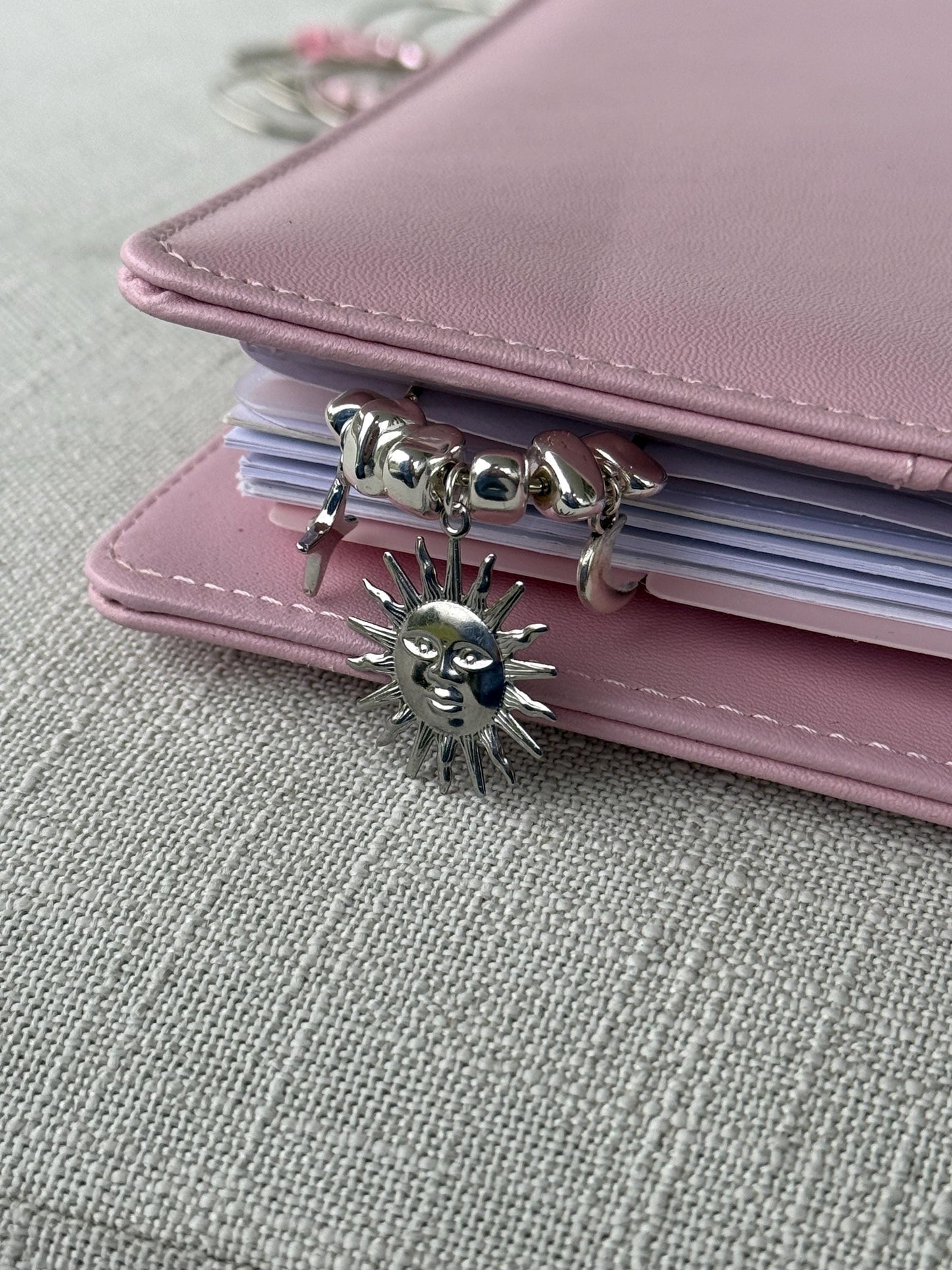 Planner Paper Clip Gold Bookmark for Journal with Sun Moon and Stars Accessories Cute Adorable Planning Accessory Book Placeholder Charm