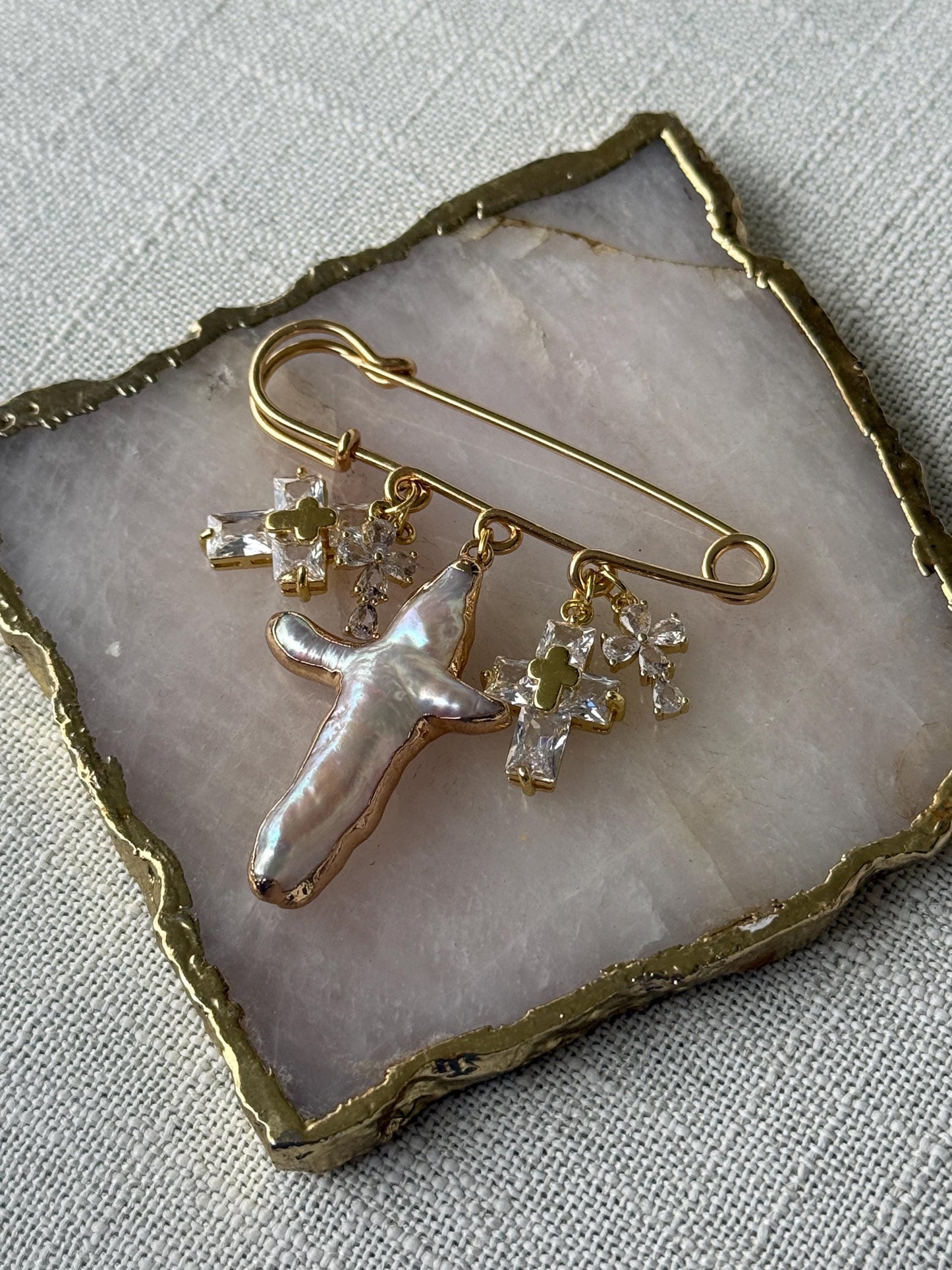 Pin Brooch Bag Accesory For Purse Pin For Bag Charm For Bag Dangle Charm Pin Jewelry For Jacket Cross Jewelry