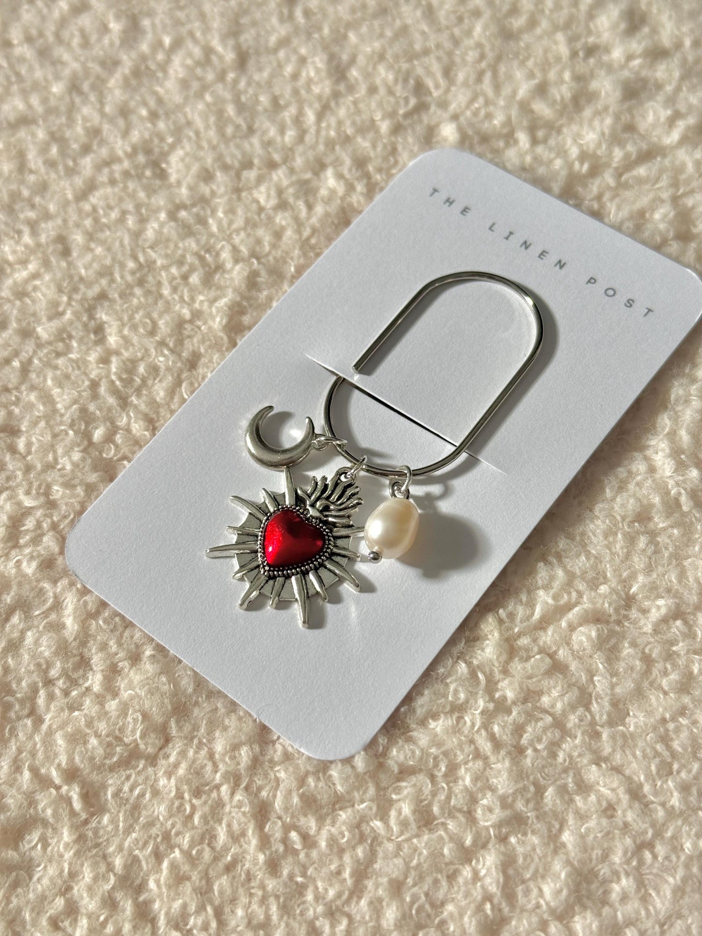 Planner Paper Clip | Silver Halloween Bookmark for Journal | Accessories | Cute Spooky Planning Accessory | Book Placeholder Charm Fall