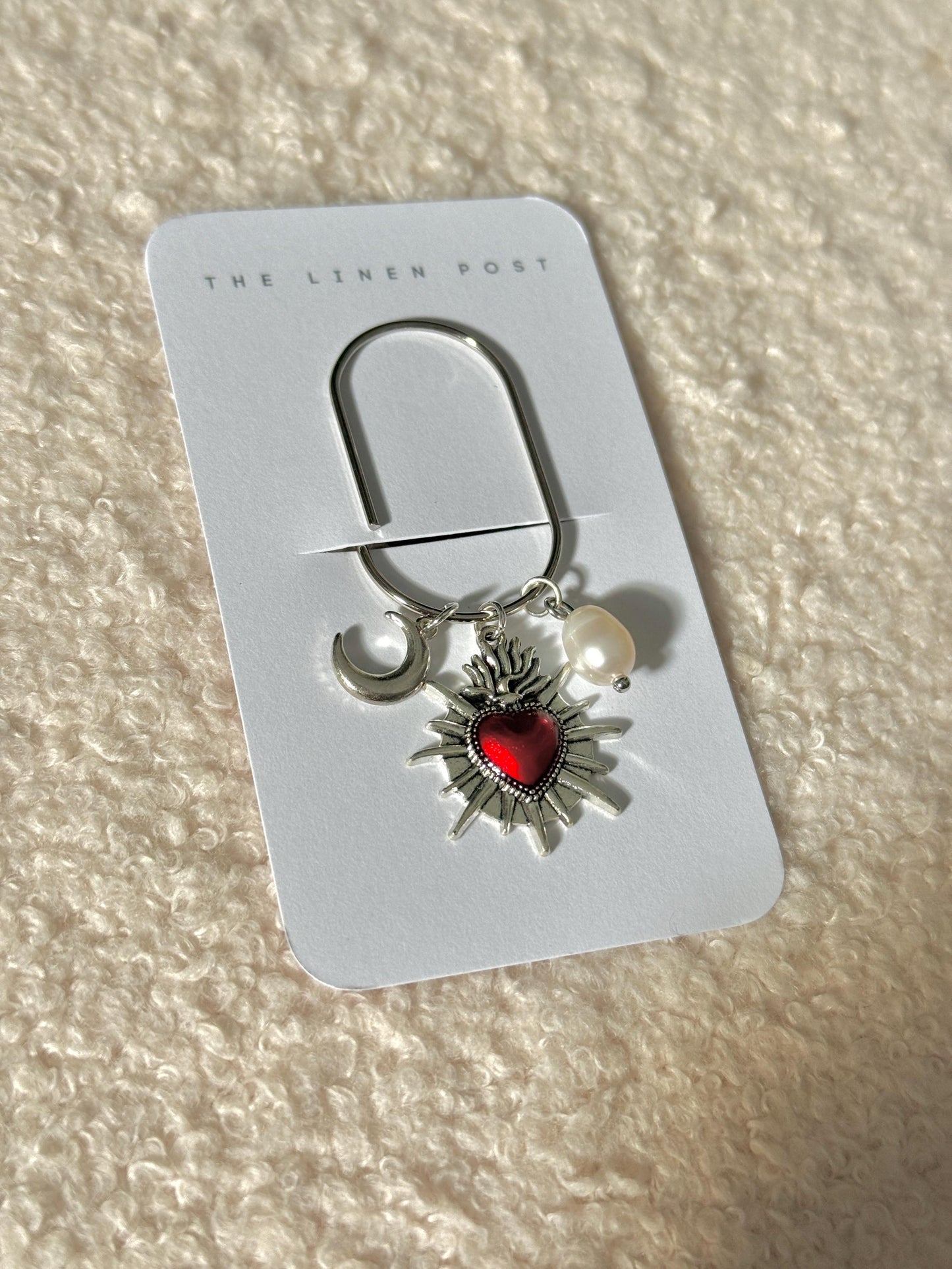 Planner Paper Clip | Silver Halloween Bookmark for Journal | Accessories | Cute Spooky Planning Accessory | Book Placeholder Charm Fall