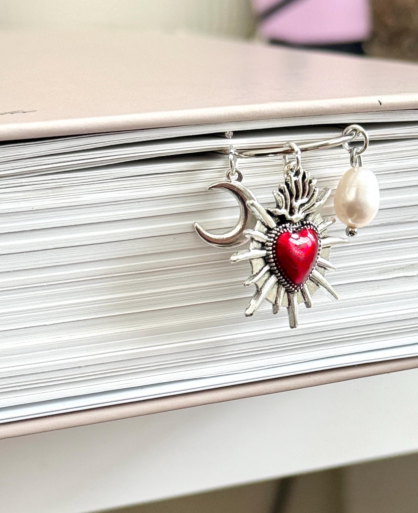 Planner Paper Clip | Silver Halloween Bookmark for Journal | Accessories | Cute Spooky Planning Accessory | Book Placeholder Charm Fall