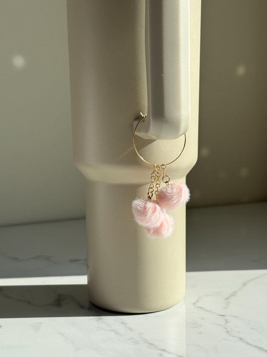 Pom Pom Tumbler Charm Set