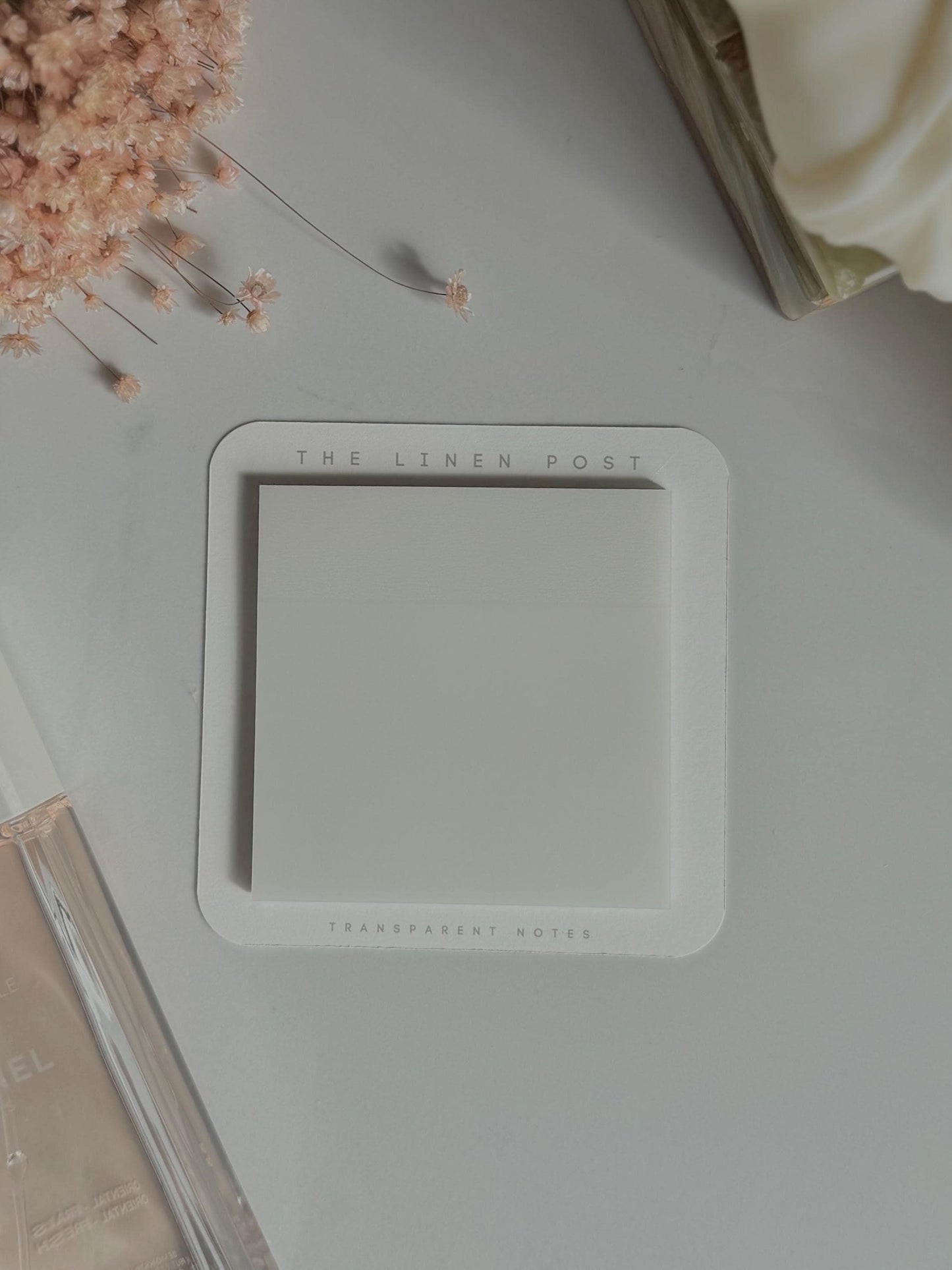 Translucent Sticky Notes for Books and Planners