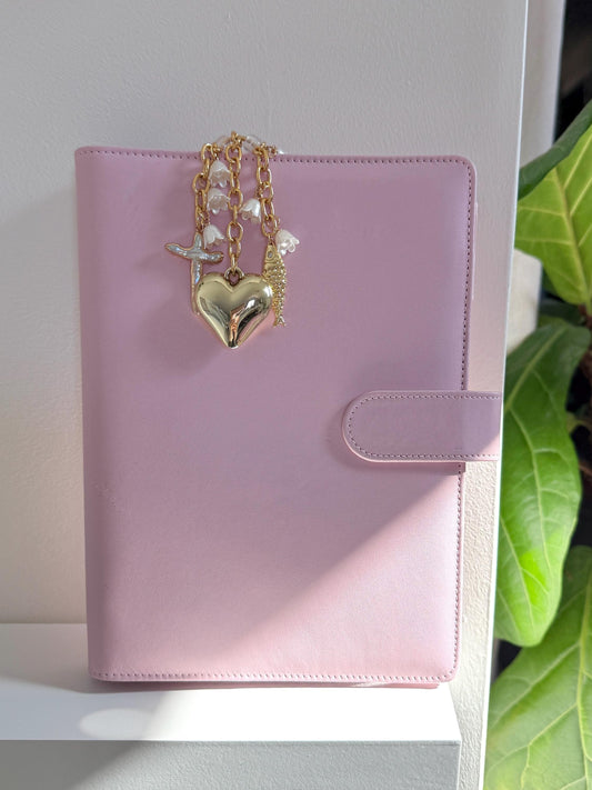Jumbo Puffy Heart & Bow Clip