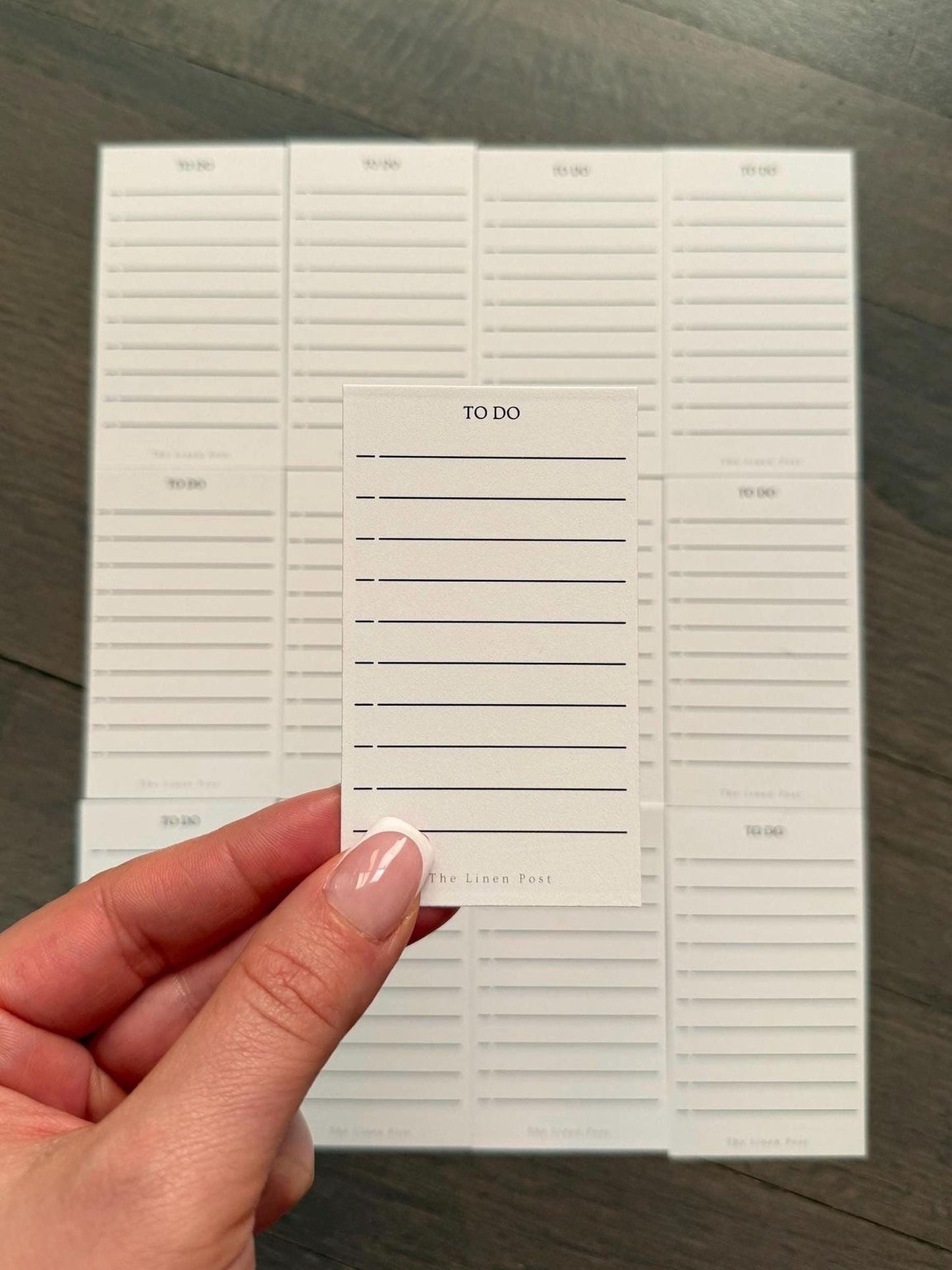 Planner Insert Cards: Minimalist to do list card