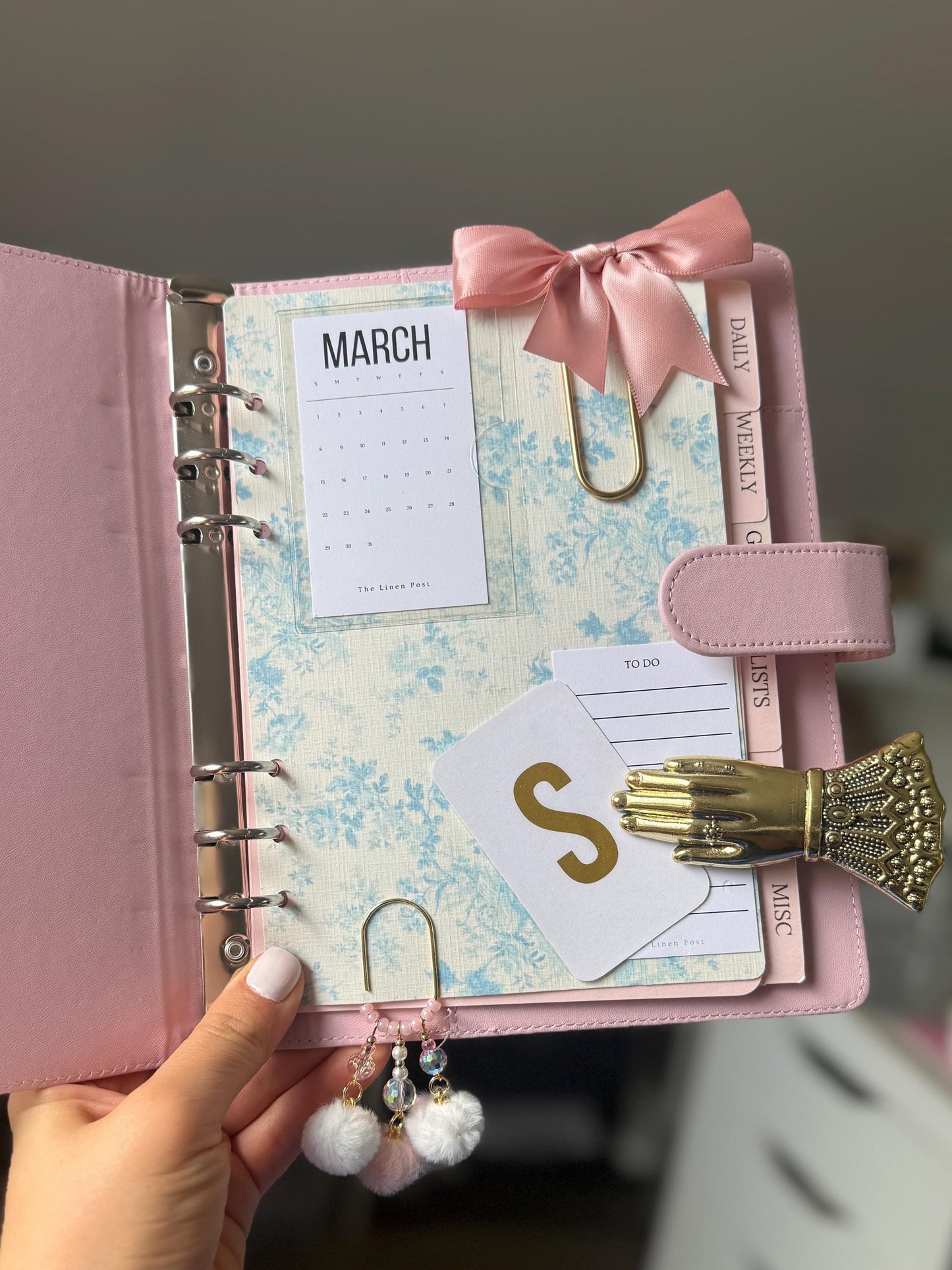 Planner Pocket Stickers, (Fits Business Cards, Set of 2)