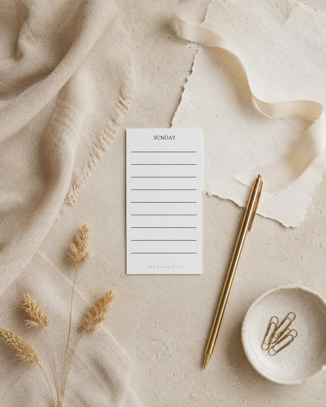 Mini Lined Weekly To Do List Cards - Compact Business Card Size Inserts