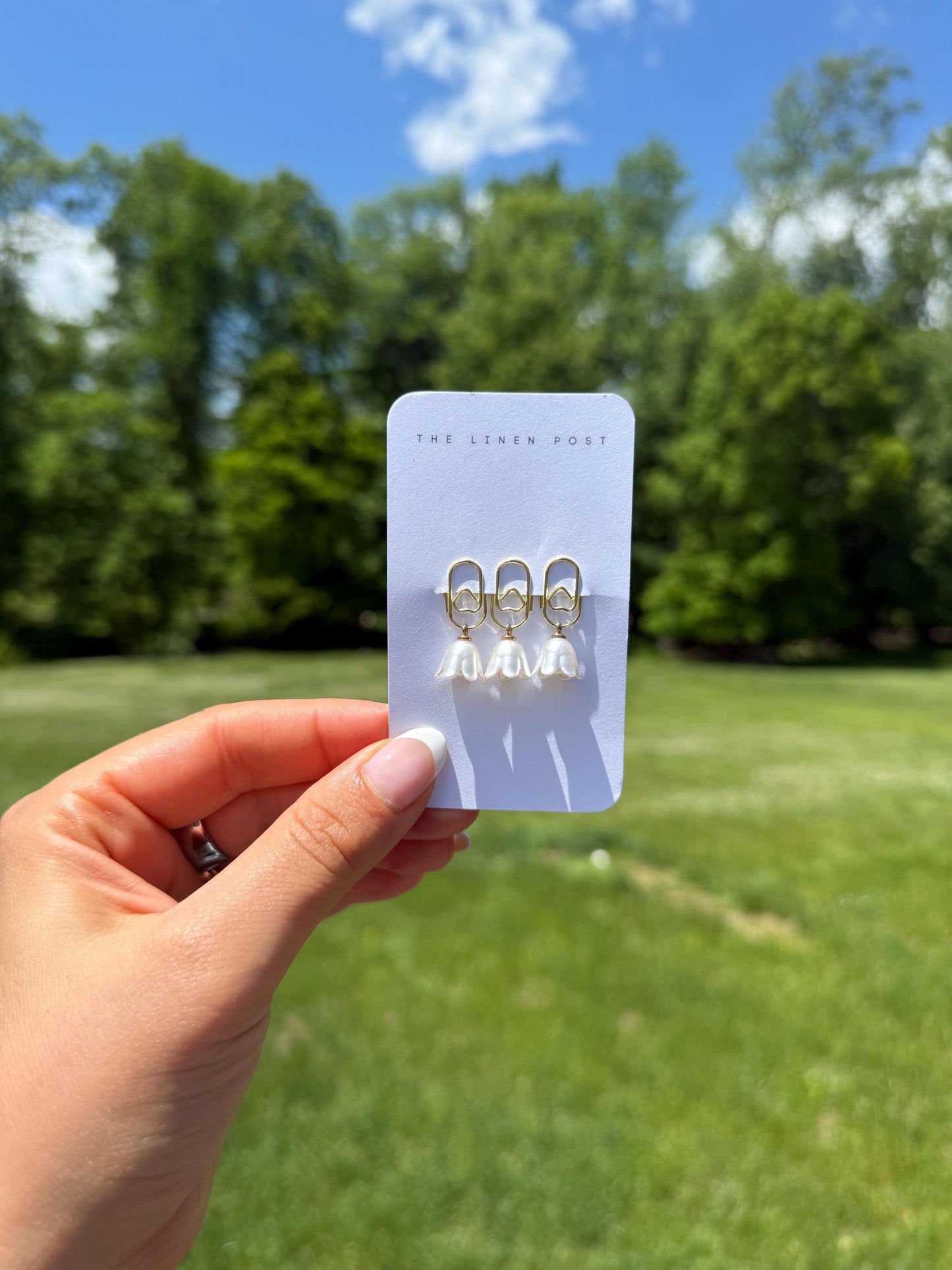 Set of 3 mini flower planner clips, summer journal accessories, cute planner charms  summer aesthetic  charms gold planner decor